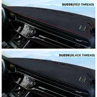 Tapis de tableau de bord antidérapant Luerman en daim de luxe pour décoration intérieure de voiture, protection solaire pour GAC TRUMPCHI GS3, garantie 1 an