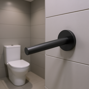 Porte-papier toilette Db en acier inoxydable SUS304, fixation murale, antirouille, design moderne minimaliste, forme circulaire - Product Image 2