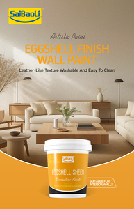 Nouvelle peinture artistique professionnelle effet coquille d'œuf pour salon et chambre, revêtement mural anti-moisissure <span class=keywords><strong>de</strong></span> qualité supérieure avec finition élégante - Product Image 2