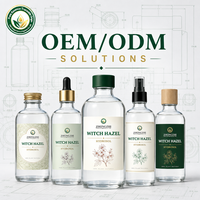 Hydrolat d'Hamamélis Artisanal (Hamamelis Virginiana) Pur Astringent Puissant en Vrac pour les Marques et la Production Professionnelle