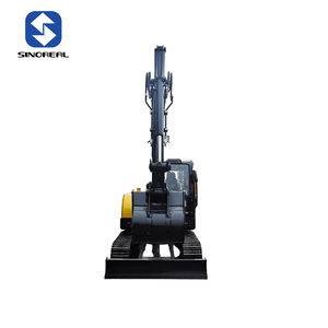 Escavatore con Peso Operativo di 5,96 Tonnellate, Motore da 36kW, Portata di 6060mm, Certificato <span class=keywords><strong>ROPS</strong></span> per Giardinaggio e Paesaggistica - Product Image 5