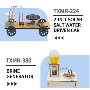 Nouvelle expérience de la science de l'énergie jouet saumure alimenté voiture Kit éducatif <span class=keywords><strong>bricolage</strong></span> eau salée jouet électrique pour les enfants - Product Image 3