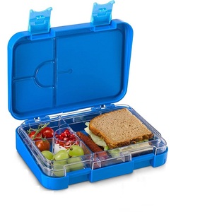 Vente en gros à prix réduit, boîte à lunch scolaire Tritan à 4 ou 6 compartiments, boîte à <span class=keywords><strong>bento</strong></span> pour enfants <span class=keywords><strong>sans</strong></span> <span class=keywords><strong>BPA</strong></span> - Product Image 3