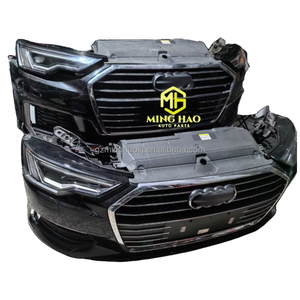 Más vendidos para Audi A6L C8 S6 A3 <span class=keywords><strong>A4</strong></span> A5 parachoques de coche deportivo actualizaciones de guardabarros de capó originales incluyen faros de parachoques delantero y trasero - Product Image 1