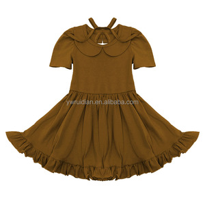 Abbigliamento per bambini in cina Oem/Odm Dress per bambini da 7 a 8 anni per bambini vestiti di cotone a-line da bambina vestiti per bambini - Product Image 4