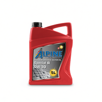 Huile moteur automobile de haute qualité Alpine Special R 5W-30 entièrement synthétique, huile de base, 5L, fabriquée en Allemagne