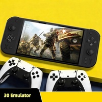 Console de jeu portable rétro Qbuy K990 7 pouces avec Wi-Fi 64 Go et 10000 jeux intégrés