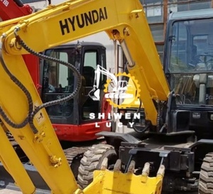 Hyundai 60W-<span class=keywords><strong>7</strong></span> 60W-9 60W escavatore ruota 99% nuovo e di vendita caldo usato R60 R60VS HX60 CE EPA certificato con motore Core e motore - Product Image 2