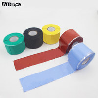 Ruban adhésif double face auto-fusionnant en silicone haute température, épaisseur 0,5 mm, pour réparation de tuyaux industriels, taille personnalisée