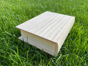 미완성 나무 책 모양 장식 잠금 상자 소나무 상자 DIY 나무 상자 - Product Image 2