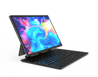 Tablet Pc layar sentuh 2 dalam 1, Tablet Pc 2K Intel N95 Gen 12 + 256GB SSD, Tablet bisnis layar sentuh 14 inci