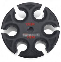Support multi-microphones en métal OEM pour 6 microphones filaires ou sans fil, barre de microphone de conférence circulaire pour microphones portatifs et microphones-casques