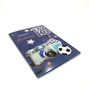 <span class=keywords><strong>Carte</strong></span> d'invitation d'anniversaire personnalisée en feuille d'or, invitations de 18e anniversaire faites à la <span class=keywords><strong>main</strong></span> - Product Image 6