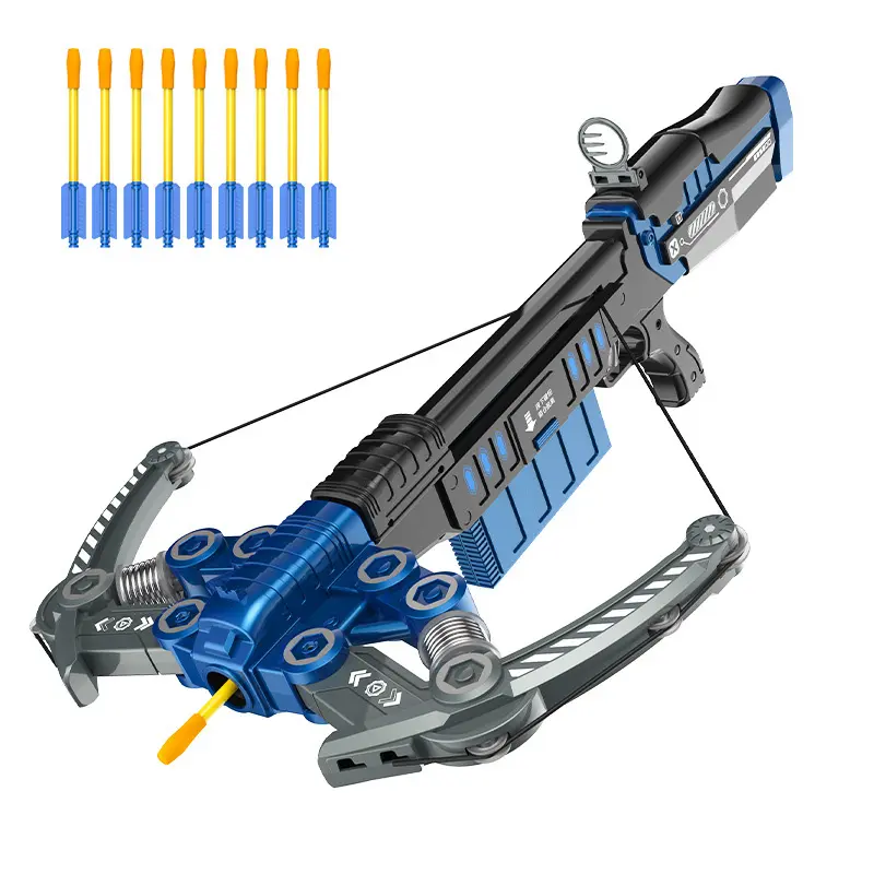 Hot sale kids crossbow archery shooting toy soft bullet bow and arrow set