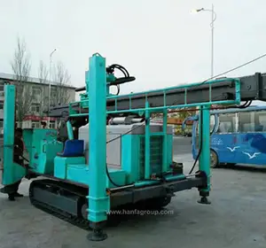 HFG-450 mineração hidráulica máquinas chatas de perfuração água pés preço