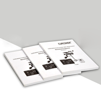 OEM Impression offset personnalisée sur papier d'art bon marché à trois volets Flyer avec dépliant plié Reliure Logo Publicité Brochure Affichage