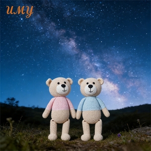<span class=keywords><strong>Orsetti</strong></span> Amigurumi all'Uncinetto in Cotone Caldi e Adorabili Bambole Orsetto all'Ingrosso per Bambini - Product Image 5