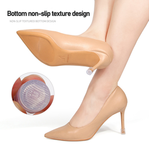 Protector de Tacones Altos, Cubre Tacones Antideslizantes y Silenciosos de TPU, Funda Protectora Antidesgaste para Tacones de Aguja para Zapatos de Mujer - Product Image 3
