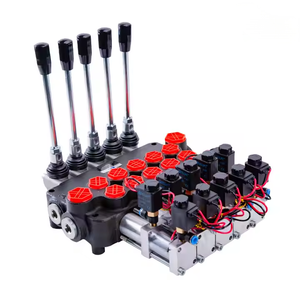 P80DQ-4OT รถบรรทุกไฟฟ้านิวเมติกวาล์วควบคุม80LPM P80ไฮดรอลิกวาล์วควบคุมทิศทาง - Product Image 4