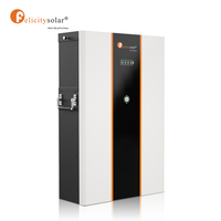 Lifepo4 Powerwall, Baterai Penyimpanan Tenaga Surya Bisa Diisi Ulang 48V 5KW 10KW 100AH 200Ah untuk Rumah