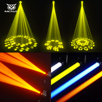 Luz de Escenario Profesional de Aleación de Aluminio para Exteriores, Resistente al Agua IP66, 380W, Control DMX, Haz de Luz Móvil de 380