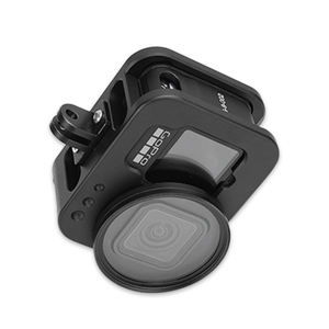 Cage de protection en alliage d'aluminium personnalisée Yuanyu pour Gopro Hero <span class=keywords><strong>9</strong></span>/10/11 support de cadre de boîtier en métal solide avec microphone de lumière vidéo - Product Image 4