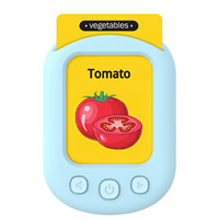 Lecteur de cartes personnalisé multilingue pour enfants, jeu de cartes flash parlantes, machine de lecture de cartes pour l'éducation précoce