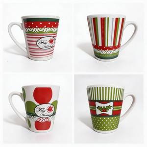 Taza de Cerámica con Dibujo Animado de Santa Claus, Regalo de Navidad HARVIT, Tazas de Café Navideñas, Tazas al por Mayor de Origen Hunan - Product Image 2