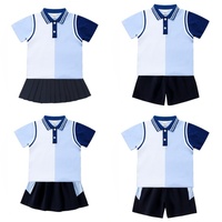 Uniformes Escolares Deportivos Personalizados con Logotipo para Niños, Uniformes Escolares Modernos para Jardín de Infancia, Diseño de Polo de Colores, Unisex