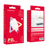 Chargeur rapide BOROFONE BA57A Easy Speed à port unique PD20W (UE)