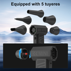 Stepless <span class=keywords><strong>Turbo</strong></span> Fan 4 tốc độ-xách tay tốc độ cao soplador de Aire <span class=keywords><strong>Turbo</strong></span> cho nhà kho nhà để xe và Máy thổi khí - Product Image 3