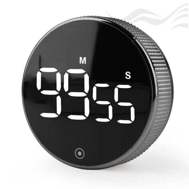 LED Display Visual Timer Magnetism Loud Digital  Kitchen Cooking Countdown Timers for Classroom Cooking Fitness Baking Studying