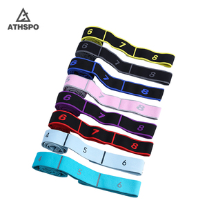 All'ingrosso della fabbrica numeri Multi-sezione Yoga Stretching Band pratica di danza che allunga le fasce elastiche - Product Image 6
