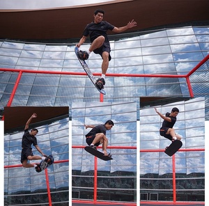 Fournisseur direct d'usine, impression sérigraphique, trampoline d'entraînement, <span class=keywords><strong>ski</strong></span>, <span class=keywords><strong>snowboard</strong></span> personnalisé - Product Image 6