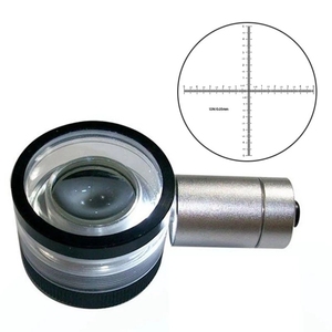 Lentille de <span class=keywords><strong>Film</strong></span> antireflet de Division 30X 0.05mm 10mm Loupe de Loupe achromatique avec échelle micrométrique - Product Image 3