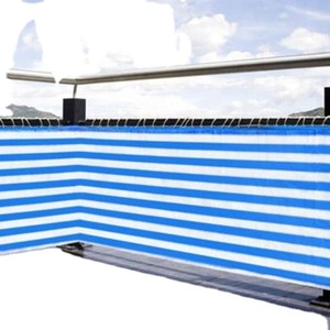Beliebter bunter HDPE-Sichtschutzzaun – Dekoratives Balkon-Windschutznetz, Sonnenschutzabdeckung, einfache DIY-Installation - Product Image 1