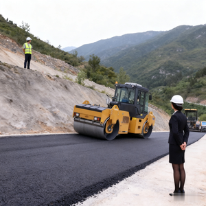 China Venta caliente 4t 6t 8T 2T Rodillo de carretera de tambor único - Product Image 4