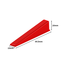 Système de nivellement de carreaux en plastique/Clips et cales Nivellement de carreaux en céramique/cales de carreaux 100pcs système de nivellement de carreaux