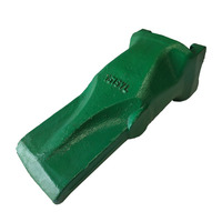 Dents de godet de déchiqueteur pour mini-excavatrice et chargeuse sur pneus Ningbo, modèle 1U3201, en fonte, pour godets de déchiquetage de roche, compatibles avec les modèles 30s V33rc V39 V69 V71 V81 4T5502