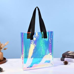 กระเป๋าใส PVC แบบขายส่ง กันน้ำ สำหรับใส่ของช้อปปิ้ง โปรโมชั่นขายปลีก - Product Image 4