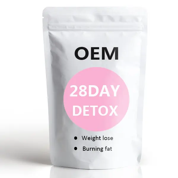 Nhãn Hiệu Riêng Nhẹ Nhàng Detox Trà Làm Sạch Giảm Béo Siêu Thực Phẩm Để Giảm Cân Đốt Bụng Chất Béo & Hình Dạng Đường Cong của Bạn