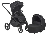 Poussette bébé 3-en-1 pliable OEM ODM la plus vendue avec nacelle, siège auto et landau de voyage pour nouveau-né