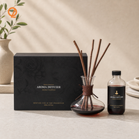Pot de parfum d'ambiance pour les fêtes, rond, pour chambre, pour maman, rechargeable, mini, avec cire, parfum, huiles essentielles, collections de vins, etc. Neilmed Capri Potpourri