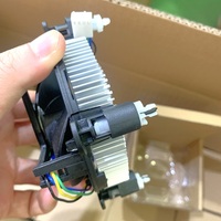 Ventilateur de refroidissement pour puce de processeur IC, dissipateur thermique en aluminium AI, refroidisseur à ailettes, prix usine, pour Intel LGA775 115 1200 Core I3 I5 55W
