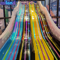 Équipement de parc de trampolines pour centres de divertissement familial, projet clé en main, service OEM ODM, aire de jeux souple durable avec airbag