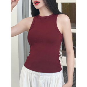 Camiseta Deportiva Elástica para Mujer, Precio al por Mayor, Camiseta sin Mangas Ajustada, Camisetas para Mujer, Ropa Deportiva para Yoga, Verano, Entrenamiento - Product Image 2