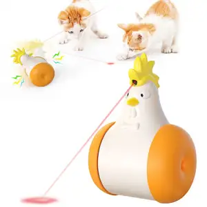 Pet toys new arrivals 2022 Eco friendly funny interactive option cat toy mouse tease electronic tumbler cat pet toys