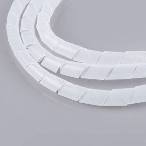 PEとナイロン製の新しいタイプホワイトケーブルスパイラルラッピングバンド主催者ケーブルバンド - Product Image 6