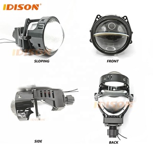 IDISON T9W H7 <span class=keywords><strong>Mini</strong></span> meilleures lampes frontales de moto phare de projecteur haute puissance H4 lentille de projecteur Led - Product Image 5