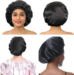 Bonnet de Douche Écologique en Satin Haute Qualité à Large Bord et Haute Élasticité pour Adultes – Soin des Cheveux et Beauté – Offre Spéciale - Product Image 5